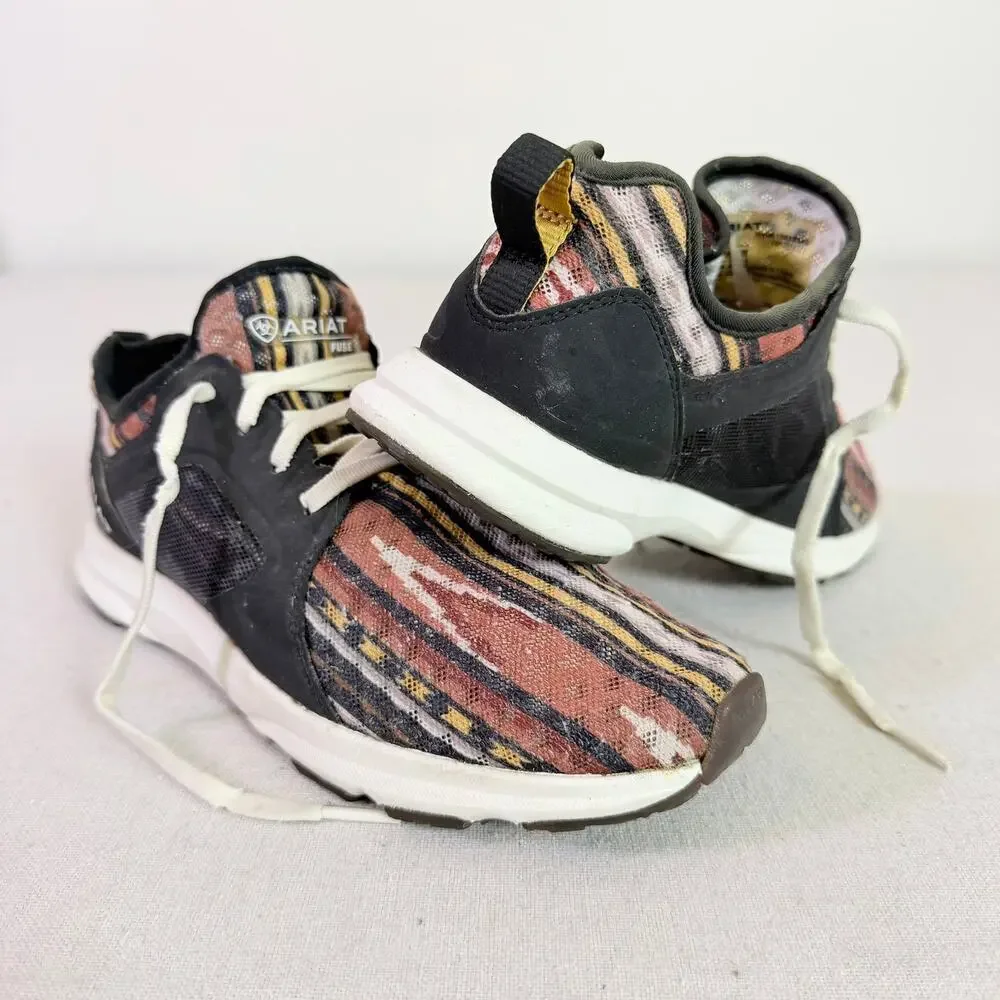 Ariat Fuse Serape Mesh Sneakers Women's 7B Southwest Western Athletic Casual